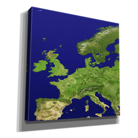 Image of 'Earth as Art: Europe ' Canvas Wall Art