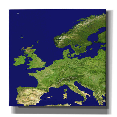 Image of 'Earth as Art: Europe ' Canvas Wall Art