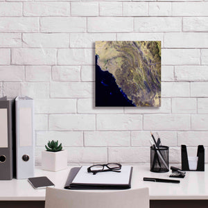 'Earth as Art: Harrat Al Birk' Canvas Wall Art,12 x 12