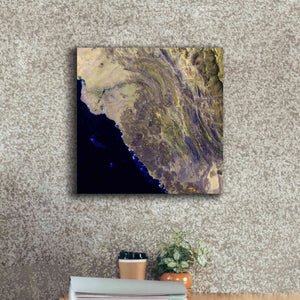 'Earth as Art: Harrat Al Birk' Canvas Wall Art,18 x 18