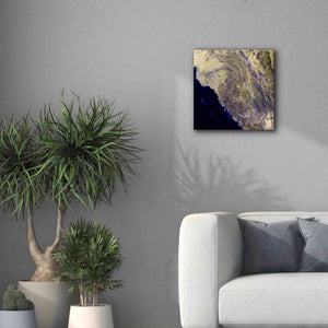 'Earth as Art: Harrat Al Birk' Canvas Wall Art,18 x 18