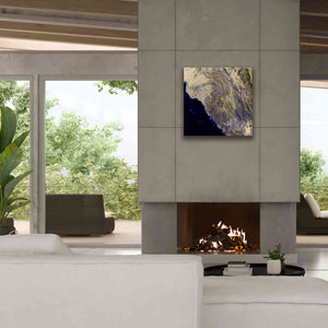 'Earth as Art: Harrat Al Birk' Canvas Wall Art,26 x 26