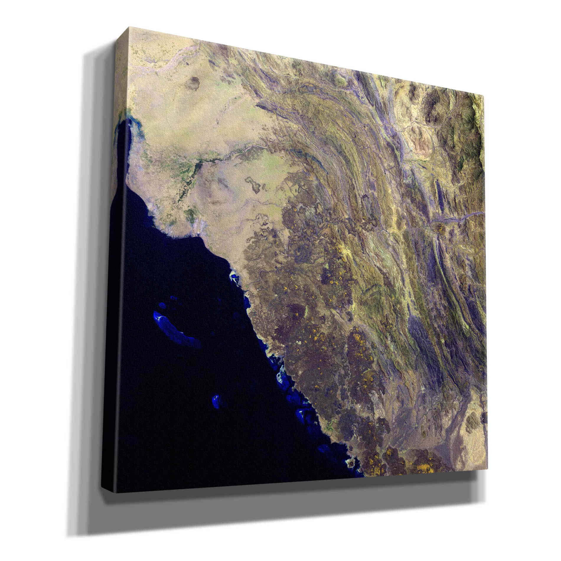 'Earth as Art: Harrat Al Birk' Canvas Wall Art