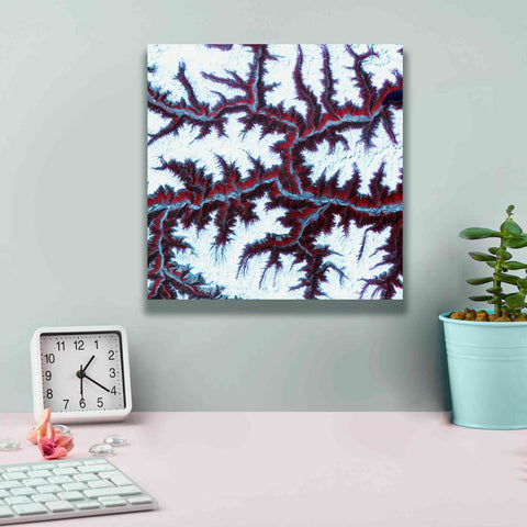 Image of 'Earth as Art: Himalayas ' Canvas Wall Art,12 x 12