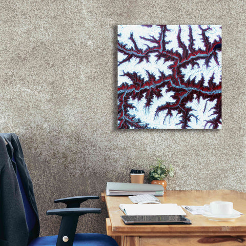 Image of 'Earth as Art: Himalayas ' Canvas Wall Art,26 x 26