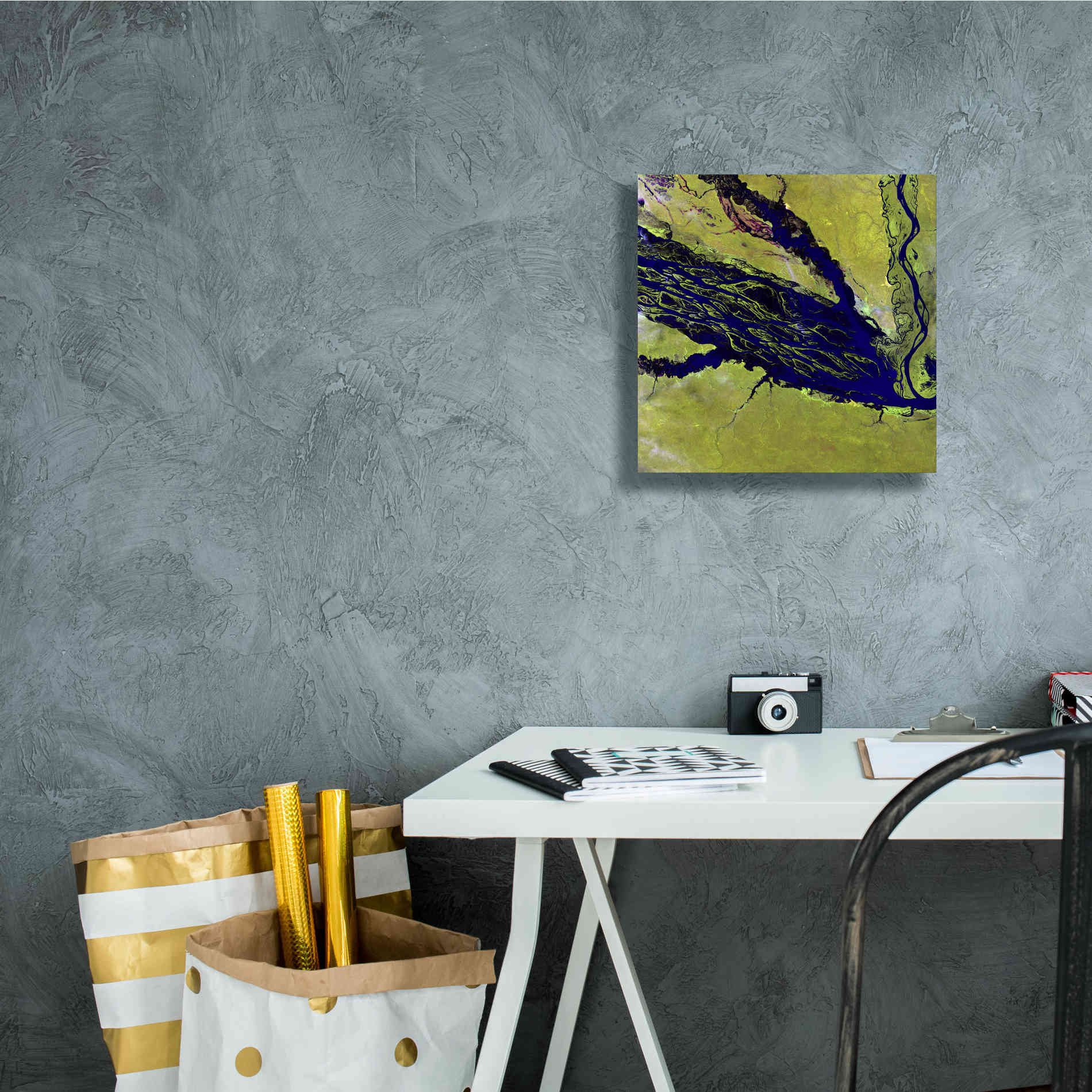 'Earth as Art: Jau Park' Canvas Wall Art,12 x 12