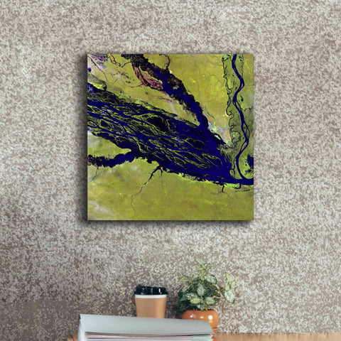 Image of 'Earth as Art: Jau Park' Canvas Wall Art,18 x 18