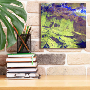 'Earth as Art: Lake Amadeus' Canvas Wall Art,12 x 12