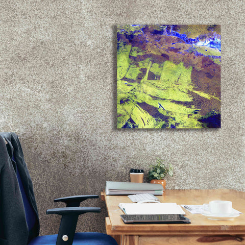 Image of 'Earth as Art: Lake Amadeus' Canvas Wall Art,26 x 26