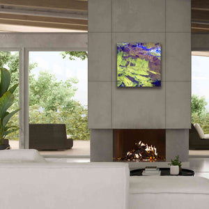 'Earth as Art: Lake Amadeus' Canvas Wall Art,26 x 26