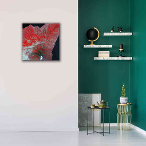 'Earth as Art: Mt. Etna' Canvas Wall Art,26 x 26
