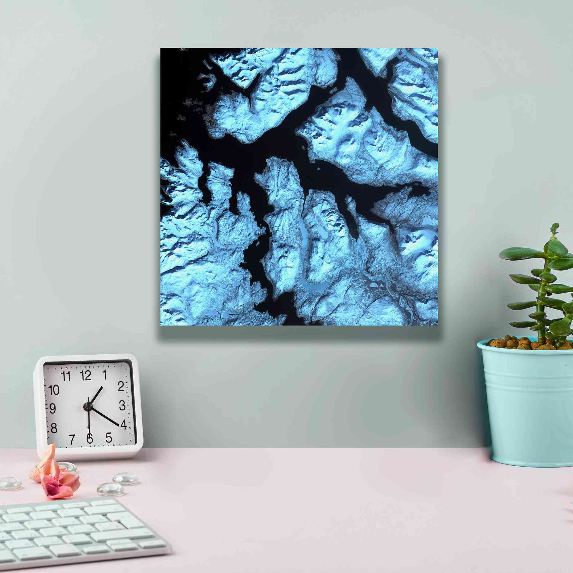 'Earth as Art: Northern Norway' Canvas Wall Art,12 x 12