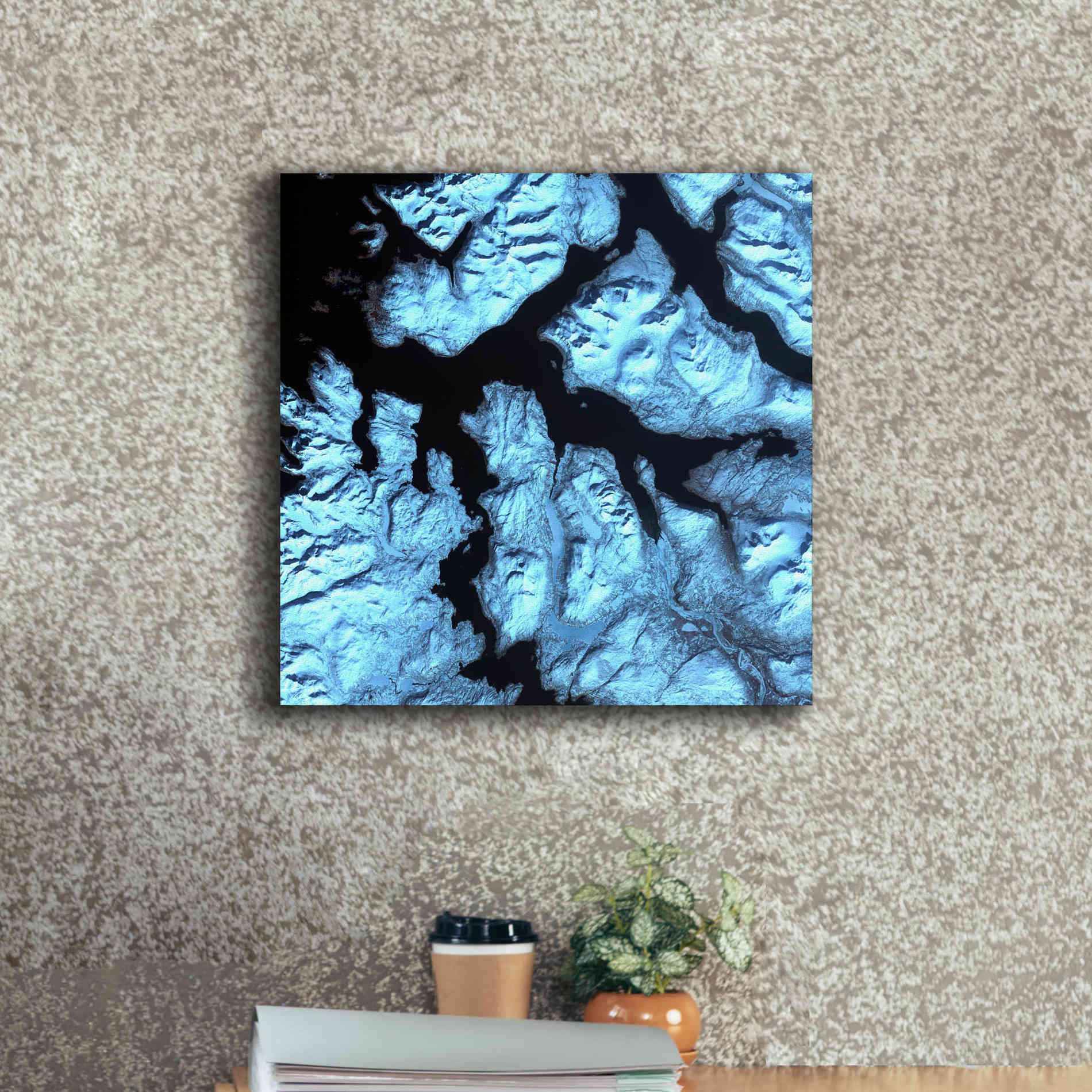 'Earth as Art: Northern Norway' Canvas Wall Art,18 x 18