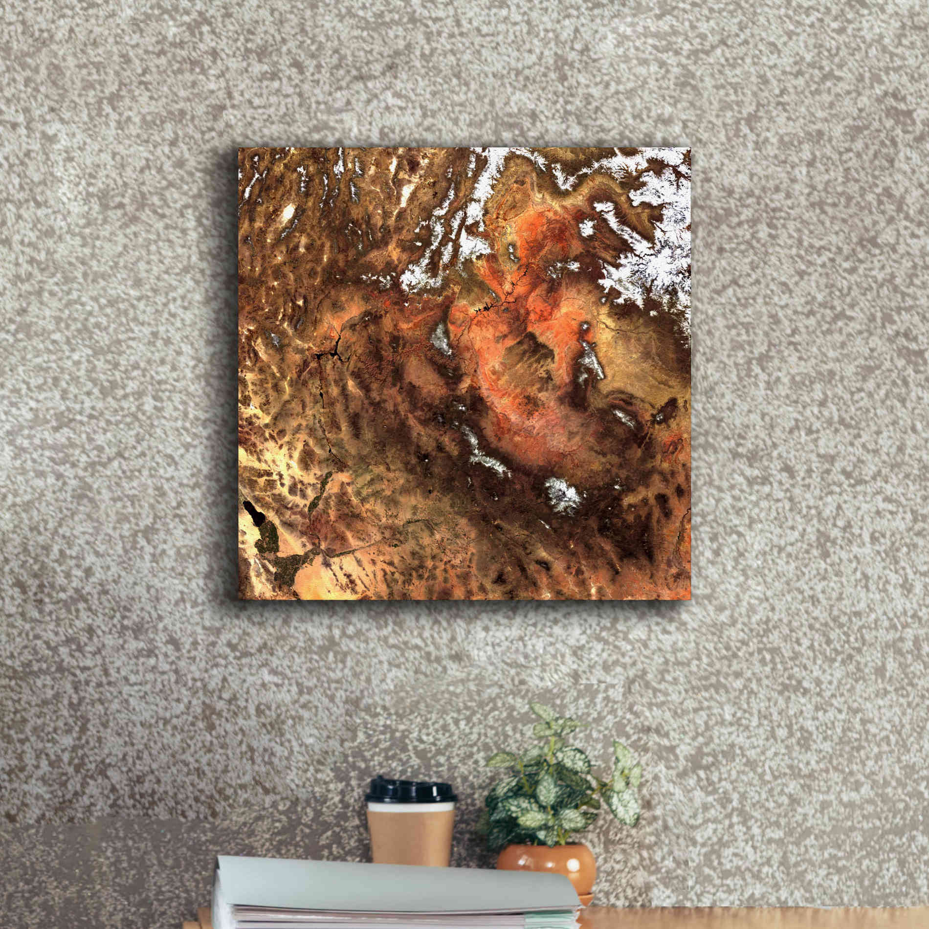 'Earth as Art: North America' Canvas Wall Art,18 x 18