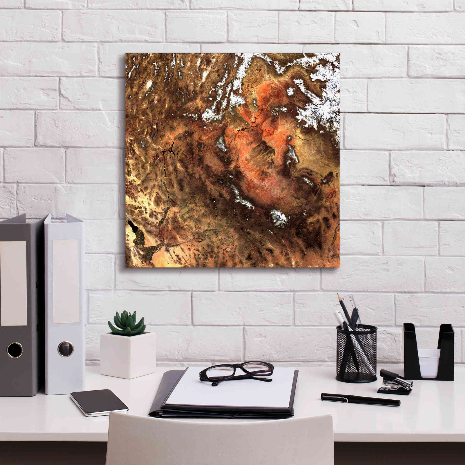 'Earth as Art: North America' Canvas Wall Art,18 x 18