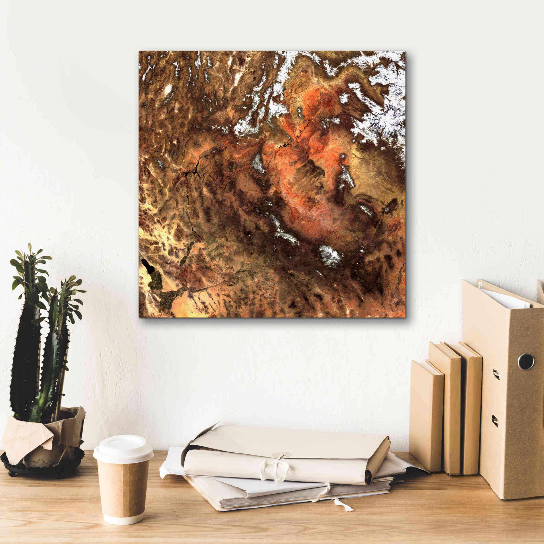 'Earth as Art: North America' Canvas Wall Art,18 x 18