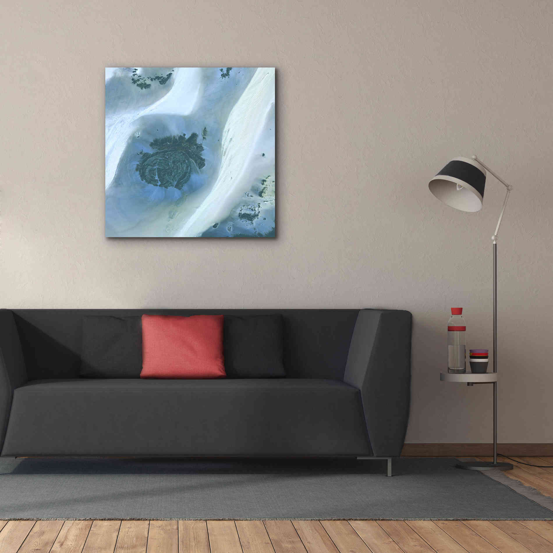 'Earth as Art: Sahara Desert' Canvas Wall Art,37 x 37