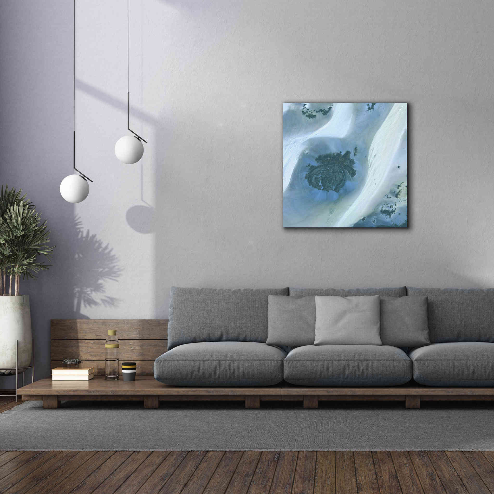 'Earth as Art: Sahara Desert' Canvas Wall Art,37 x 37
