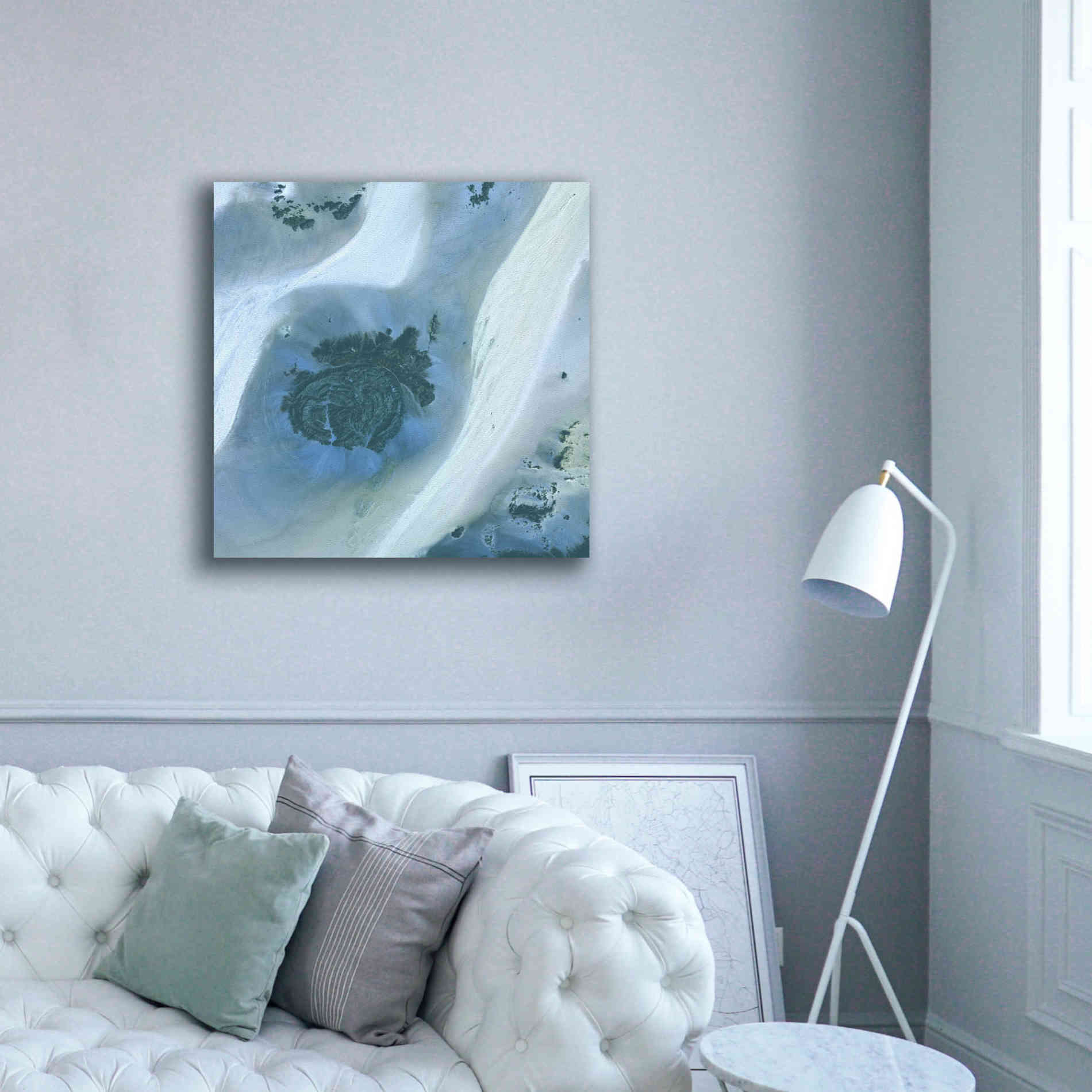'Earth as Art: Sahara Desert' Canvas Wall Art,37 x 37