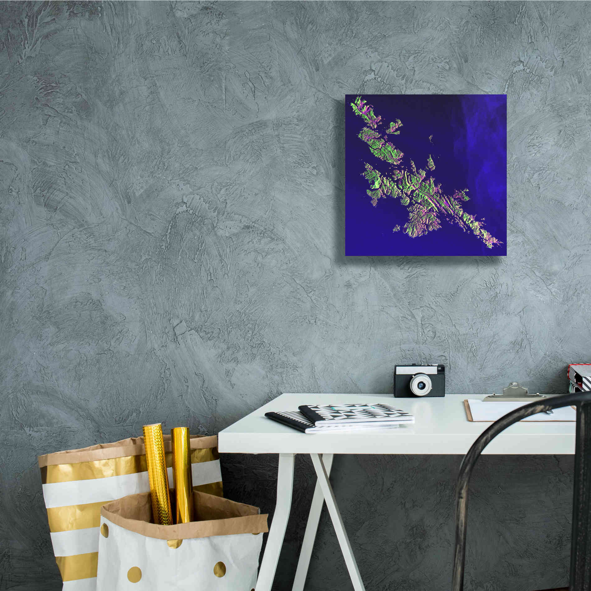 'Earth as Art: Shetland Islands' Canvas Wall Art,12 x 12