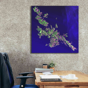'Earth as Art: Shetland Islands' Canvas Wall Art,37 x 37