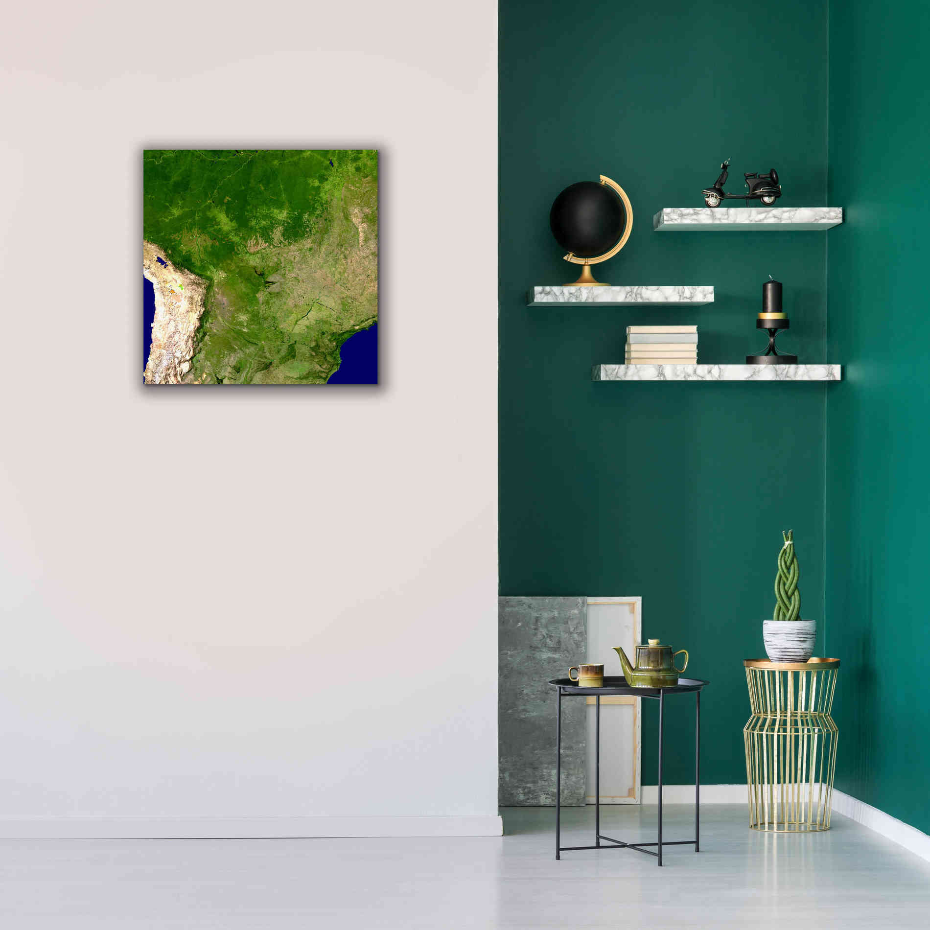 'Earth as Art: South America' Canvas Wall Art,26 x 26