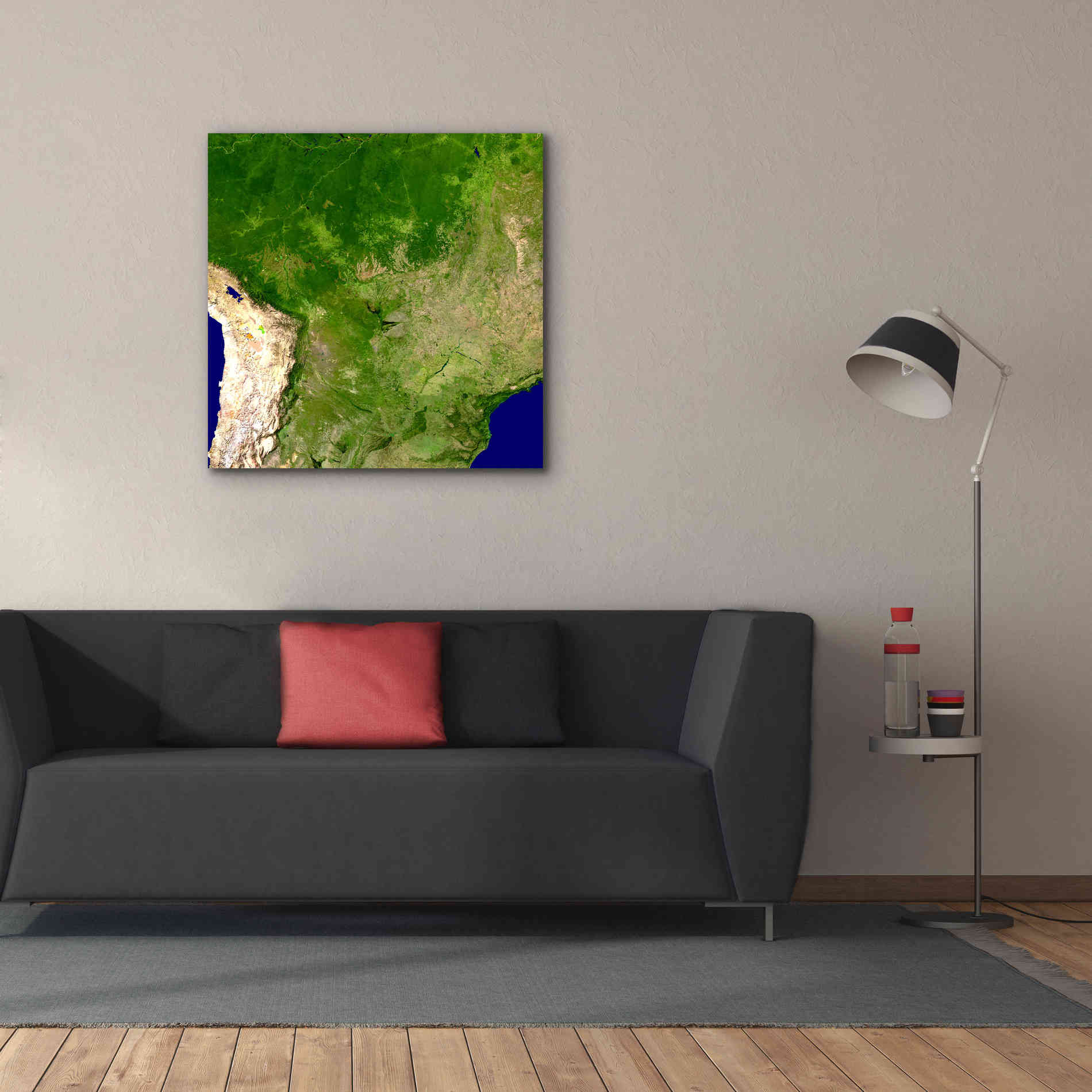 'Earth as Art: South America' Canvas Wall Art,37 x 37