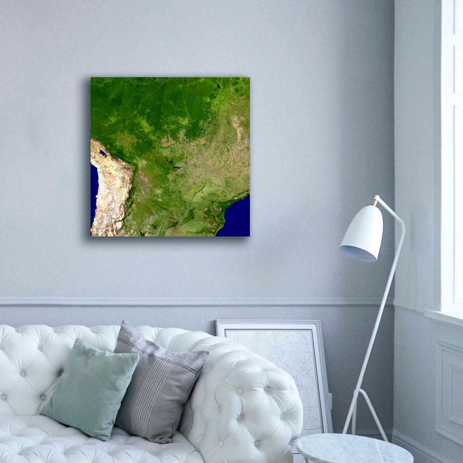 'Earth as Art: South America' Canvas Wall Art,37 x 37
