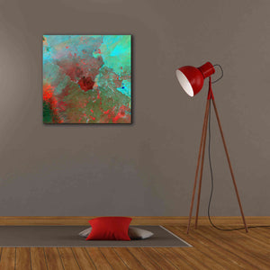 'Earth as Art: The Syrian Desert' Canvas Wall Art,26 x 26