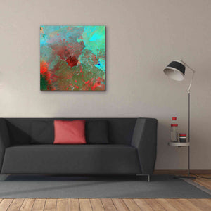 'Earth as Art: The Syrian Desert' Canvas Wall Art,37 x 37