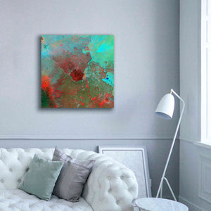'Earth as Art: The Syrian Desert' Canvas Wall Art,37 x 37