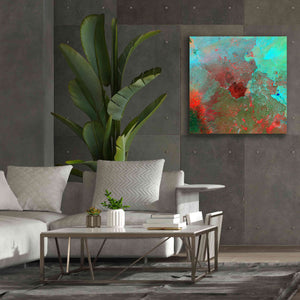 'Earth as Art: The Syrian Desert' Canvas Wall Art,37 x 37