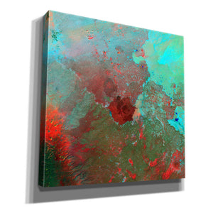 'Earth as Art: The Syrian Desert' Canvas Wall Art