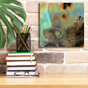 'Earth as Art: Von Karman Vortices' Canvas Wall Art,12 x 12