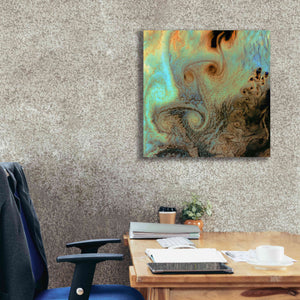 'Earth as Art: Von Karman Vortices' Canvas Wall Art,26 x 26