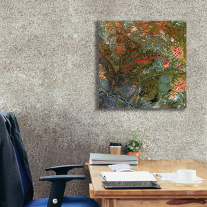 'Earth as Art: Anyuyskiy Volcano,' Canvas Wall Art,26 x 26