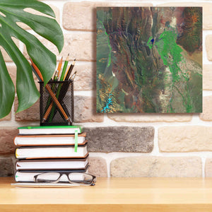 'Earth as Art: Barreal Blanco,' Canvas Wall Art,12 x 12