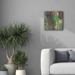 'Earth as Art: Barreal Blanco,' Canvas Wall Art,18 x 18