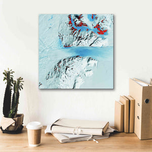 'Earth as Art: Byrd Glacier,' Canvas Wall Art,18 x 18