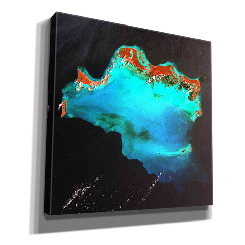 Image of 'Earth as Art: Caribbean Luxury,' Canvas Wall Art