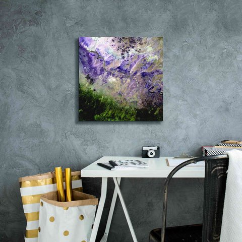 Image of 'Earth as Art: Desert to Forest,' Canvas Wall Art,18 x 18