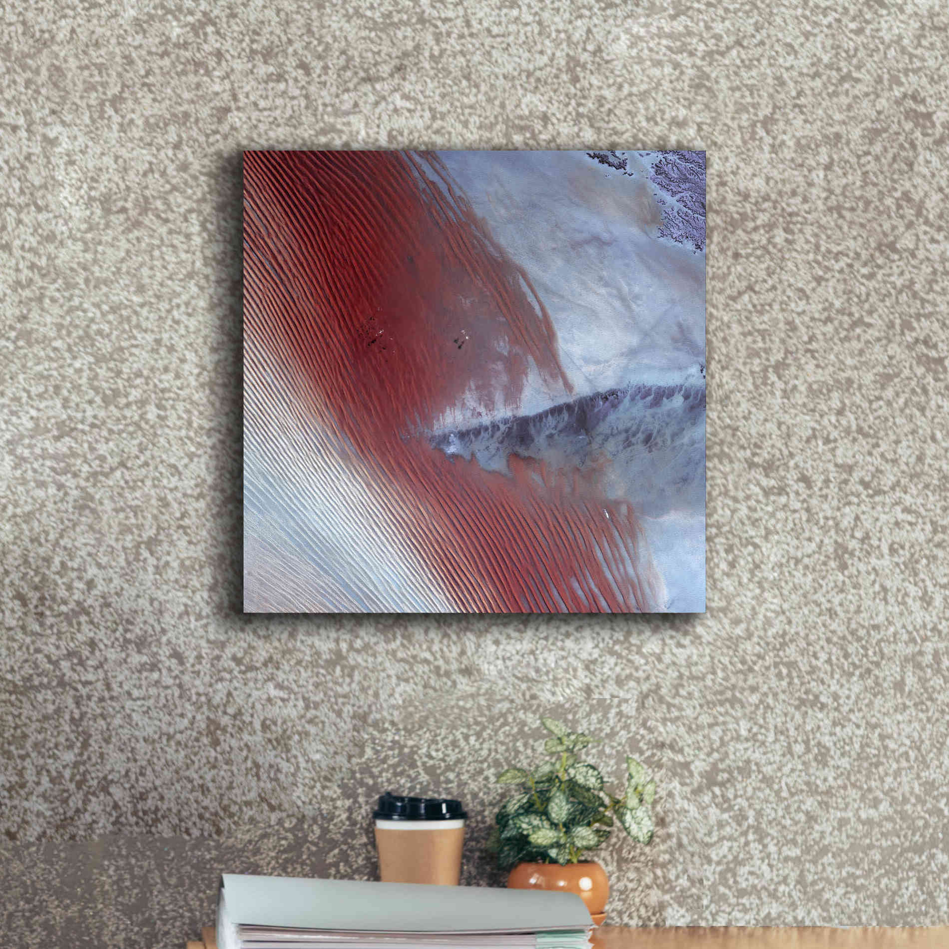 'Earth as Art: Empty Quarter,' Canvas Wall Art,18 x 18