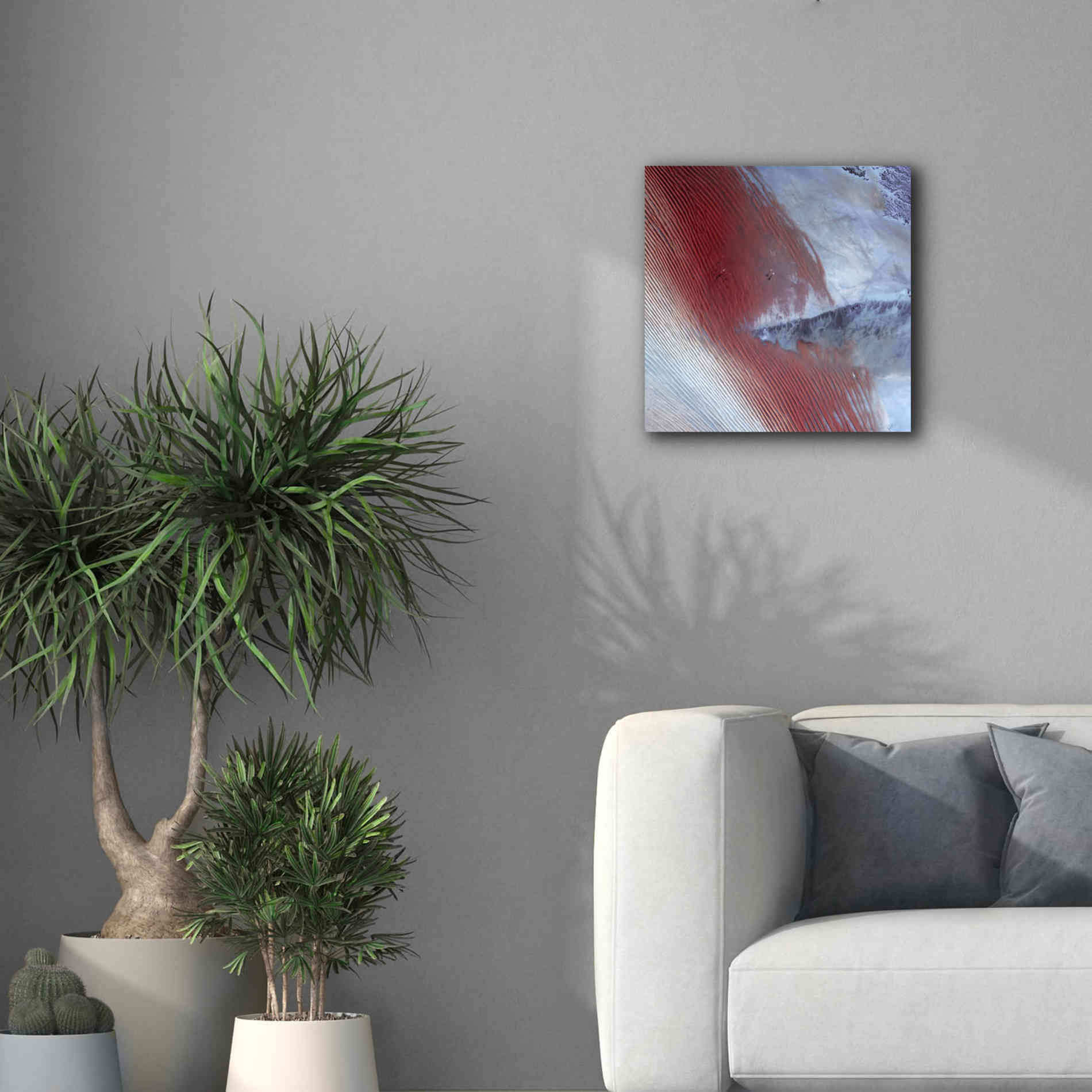 'Earth as Art: Empty Quarter,' Canvas Wall Art,18 x 18