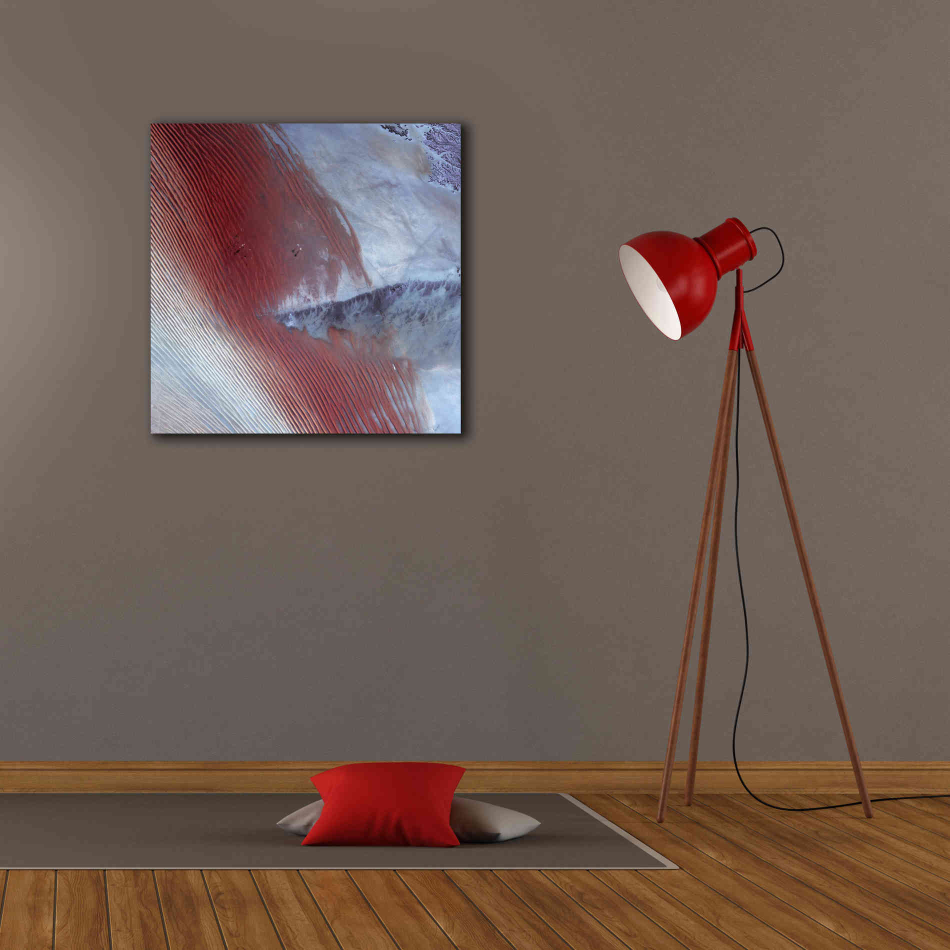'Earth as Art: Empty Quarter,' Canvas Wall Art,26 x 26