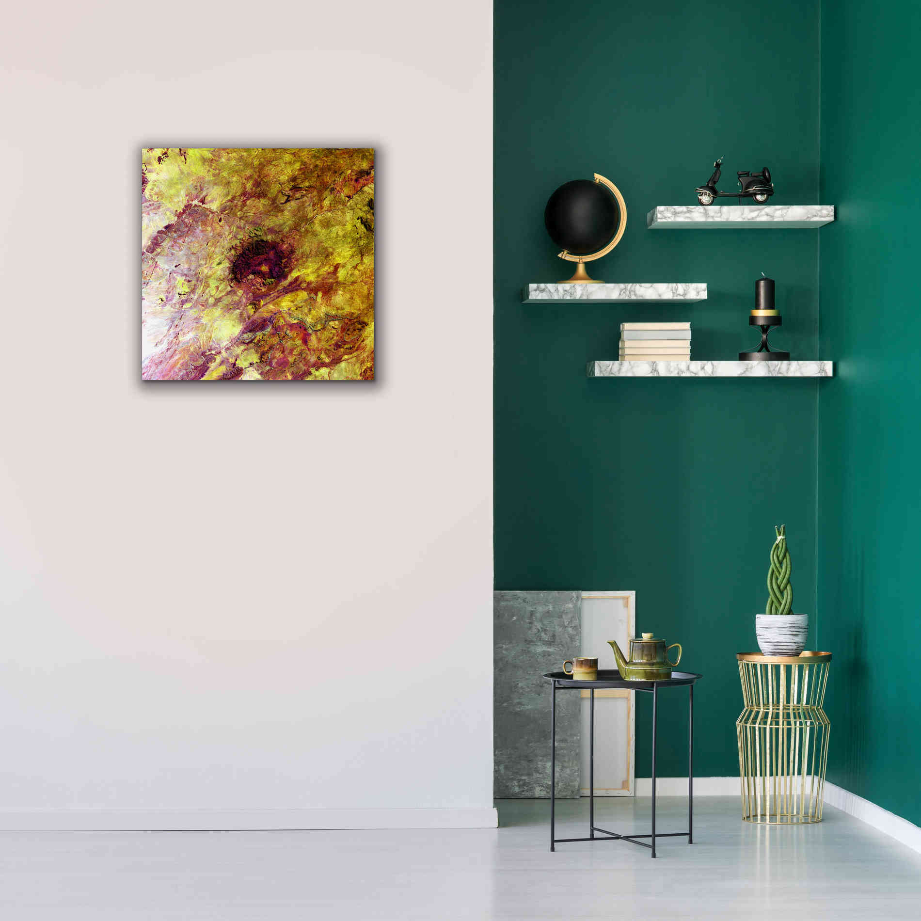 'Earth as Art: Erongo Massif,' Canvas Wall Art,26 x 26