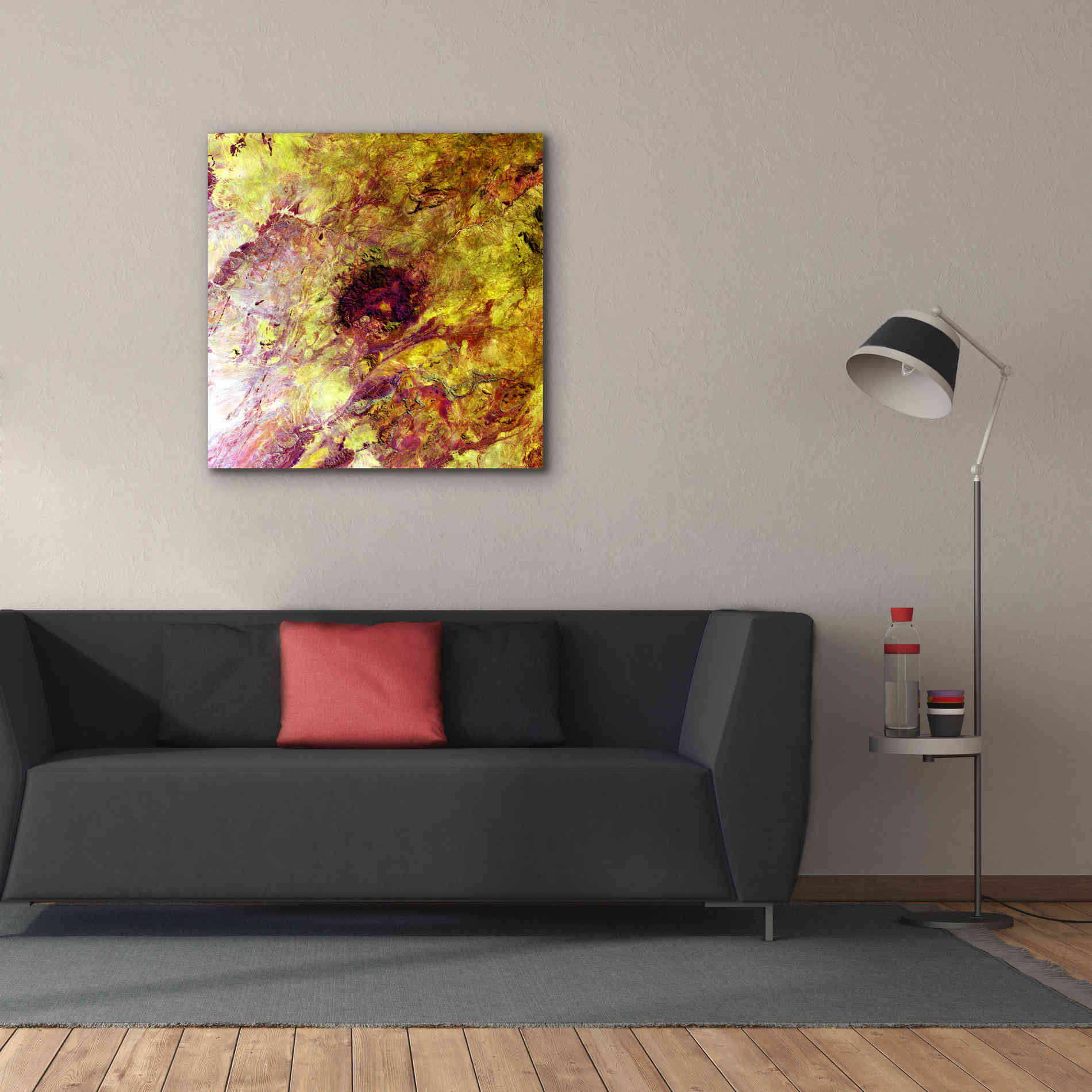 'Earth as Art: Erongo Massif,' Canvas Wall Art,37 x 37