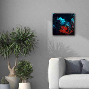 'Earth as Art: Ghostly Ice,' Canvas Wall Art,18 x 18