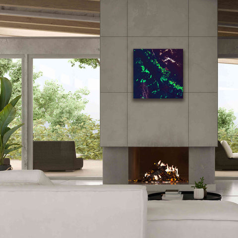 Image of 'Earth as Art: Great Barrier Reef,' Canvas Wall Art,26 x 26