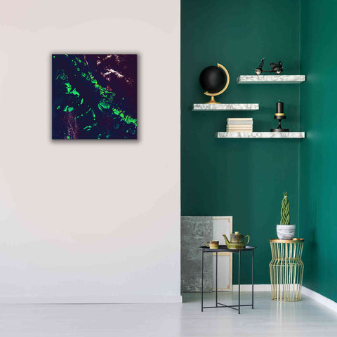 Image of 'Earth as Art: Great Barrier Reef,' Canvas Wall Art,26 x 26