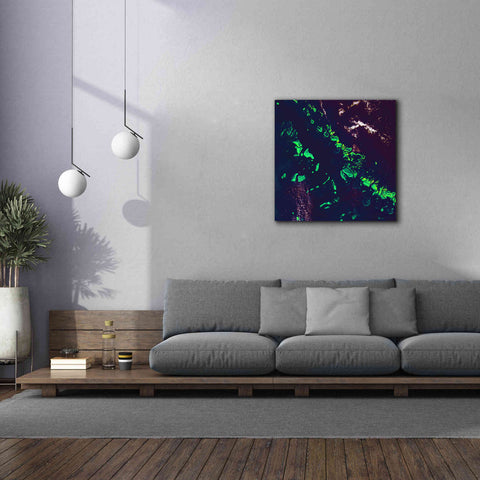 Image of 'Earth as Art: Great Barrier Reef,' Canvas Wall Art,37 x 37